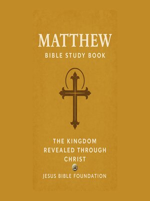 cover image of Matthew Bible Study Book